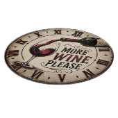 More Wine Please Rustic Vineyard Home Bar カッティングボード (角)