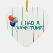 moreback011の精管切除 セラミックオーナメント (正面)