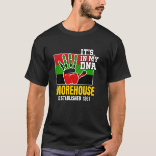 Morehouse、MC、Red、Black、Green HBCU Tシャツ