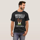 Morel Mushroom For Men Women Mushroom Hunters 1 Tシャツ (正面フル)