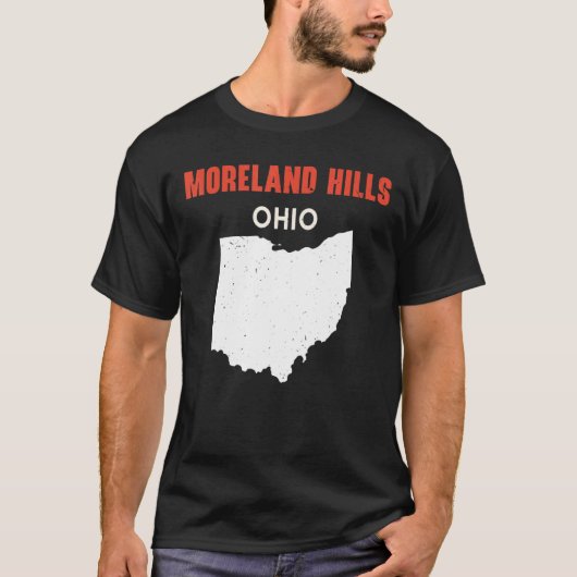Moreland Hills Ohio USA State America Travel Ohioa Tシャツ (正面)