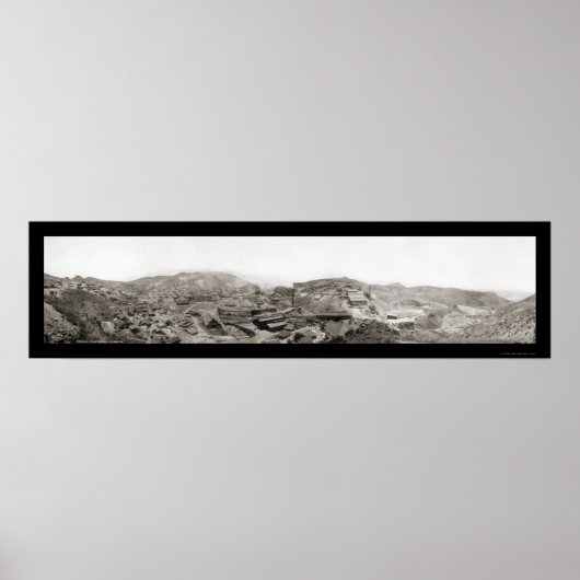 Morenci, AZ鉱山写真1909 ポスター (正面)