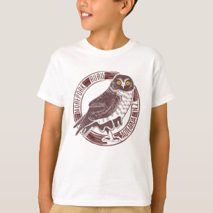Morepork Ruruニュージーランドバード Tシャツ
