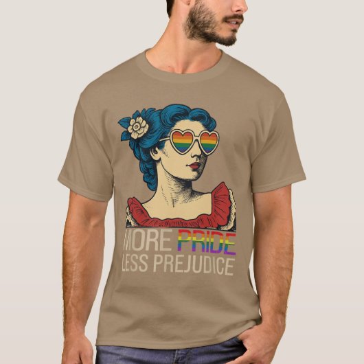 MorePrideLessPrejudice 男の子 Tシャツ (正面)