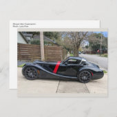 Morgan Aero Supersportsはがき ポストカード (正面/裏面)