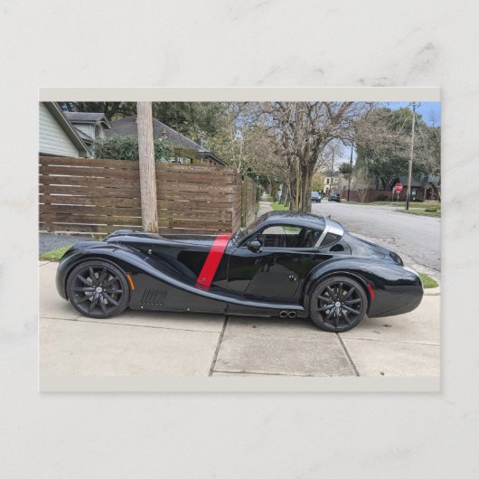 Morgan Aero Supersportsはがき ポストカード (正面)