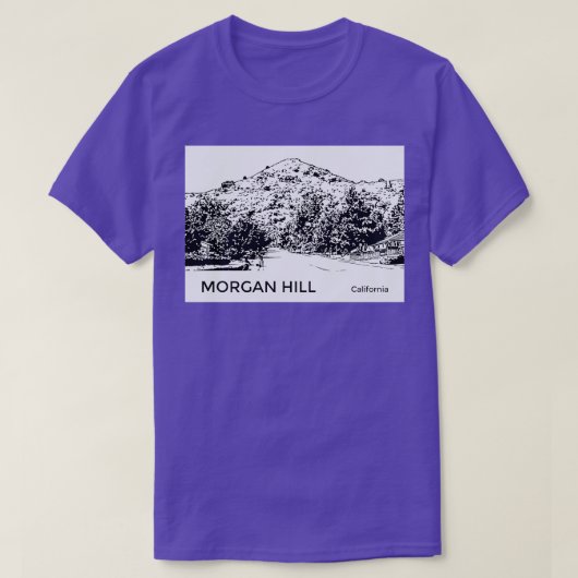 Morgan Hill California Tシャツ (デザイン正面)