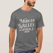 Morgan Wallen Tour 2026 Tシャツ (正面)