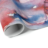 MORGANAエンチャントレスとドラゴン,ピンクブルーファンタジー ラッピングペーパー (ロールコーナー)