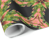 Morgansのビクトリアンなクリスマスの花 ラッピングペーパー (ロールコーナー)