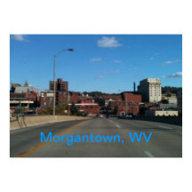 Morgantown WVスカイラインポスターの写真