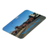 Morgantown WVスカイライン磁石の写真 マグネット (左側)