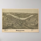 Morgantown, WV ポスター (正面)