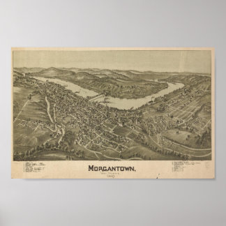 Morgantown, WV ポスター