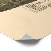 Morgantown, WV Panoramic Map - 1897 ポスター (角)