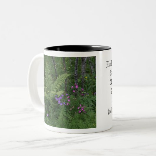 Morgenmuffel ツートーンマグカップ (正面左)