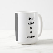 Morgenmuffel Tasse コーヒーマグカップ (正面右)