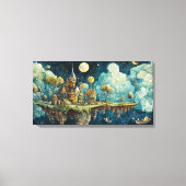 Moring at sky island キャンバスプリント (正面)