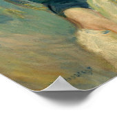 Morisot – エプロン付き若い女の子 ポスター (角)