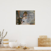 Morisot – トイレで若い女性1880 ポスター (キッチン)