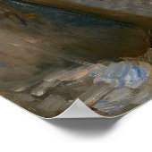 Morisot – トイレで若い女性1880 ポスター (角)