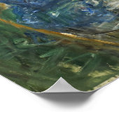 Morisot – 女性が花を摘む1879 ポスター (角)