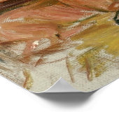 Morisot – 女遊の子と犬1892 ポスター (角)