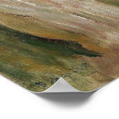 Morisot – 帽子をかぶった少女 ポスター (角)