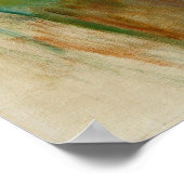 Morisot - Bather In Shirt 1894 ポスター (角)