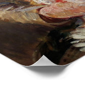 Morisot - Girl With Dog ポスター (角)