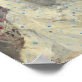 Morisot - Two Sisters On A Couch 1869 ポスター (角)