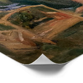 Morisot - Under The Orange Tree 1889 ポスター (角)