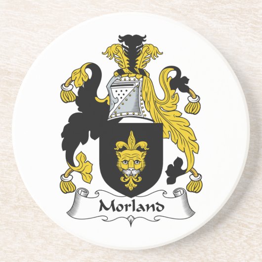 Morlandの家紋 コースター (正面)