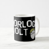 Morlockの旗のマグ コーヒーマグカップ (正面右)