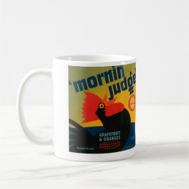 Morninの裁判官のグレープフルーツおよびオレンジ コーヒーマグカップ