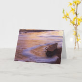 Morning Adriftグリーティングカード カード (黄色い花)