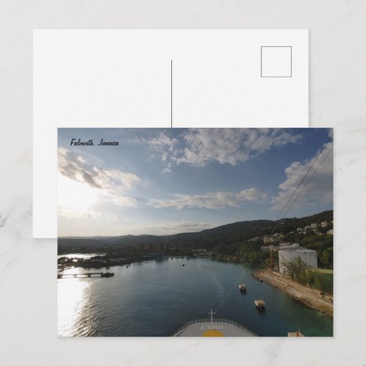 Morning Arrival – Jamaica  ポストカード (正面/裏面)