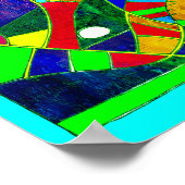 Morning at the Golf Course 11 x 8.5 poster ポスター (角)