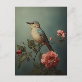 Morning Blue Bird  ポストカード