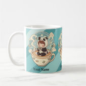 Morning Brew Kawaii Panda Mug コーヒーマグカップ (左)