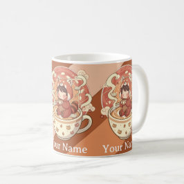 Morning Brew Kawaii Red Panda Mug コーヒーマグカップ