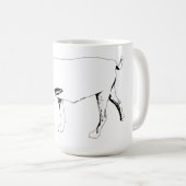 Morning Calm, No Rush コーヒーマグカップ (正面右)