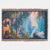 Morning Calm over Fuji スローブランケット (正面)