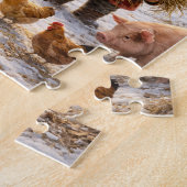 Morning Chores ジグソーパズル (側面)