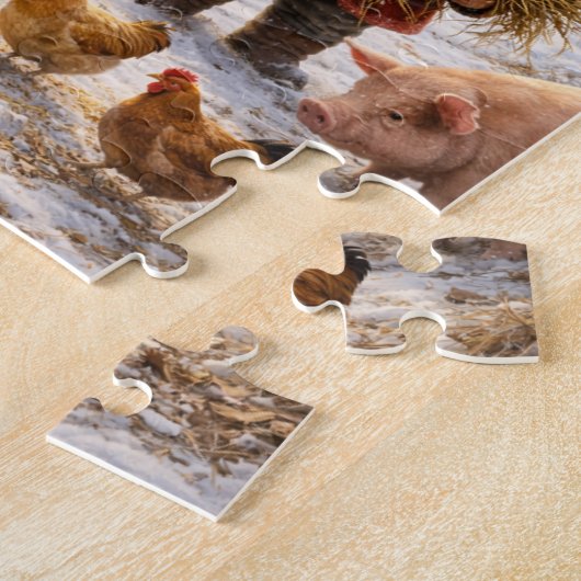 Morning Chores ジグソーパズル (側面)