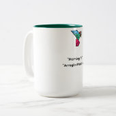 Morning coffee ツートーンマグカップ (正面左)