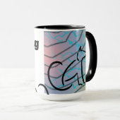 Morning Coffee Cat  マグカップ (正面右)