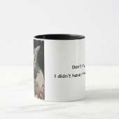 Morning Coffee. Cat Humor. Cat Coffee Mug. マグカップ (中央)