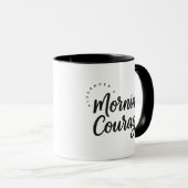 Morning Courage Personal Gift Coffee マグカップ (正面右)