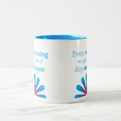 Morning Dopaminyan Mug ツートーンマグカップ (中央)